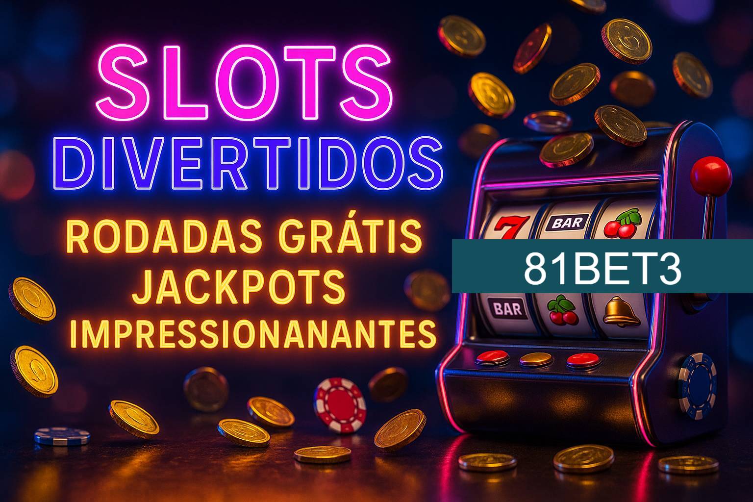 Diversos jogos de caça-níqueis
